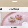 Mini DIY Kit Modellering - Donuts - Pink - Turkis - Hvid - Gul