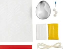 Mini DIY Kit Modellering - Æg - Lys Gul - Pastelfarver