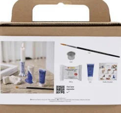 Mini DIY Kit Modellering - Lysestage - Ultra Marine