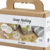 Mini DIY Kit Sæbefremstilling - Strandskaller - Olivengrøn