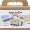 Mini DIY Kit Sæbefremstilling - Firkant - Lys Lilla