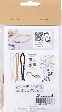 Mini DIY Kit Smykker - Armbånd Med Knyttet Lås