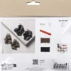 Mini DIY Kit Smykker - Foldede Øreringe