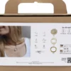 Mini DIY Kit Smykker - Halskæde Med Wirevedhæng - Forgyldt