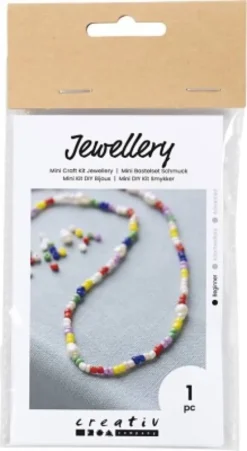 Mini DIY Kit Smykker - Halskæder Med Ferskvandsperler