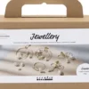 Mini DIY Kit Smykker - Øreringe Med Wire - Forgyldt - 1Pk