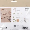 Mini DIY Kit Smykker - Rosakvartshalskæde Og -Armbånd