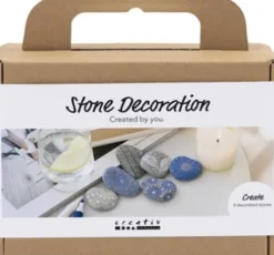 Mini DIY Kit Stendekoration - Blå