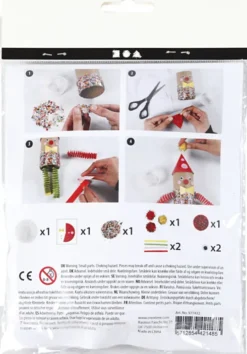 Mini DIY Kit - Toiletrulle Klovn