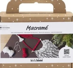 Mini DIY Macramé Kit - Julemand