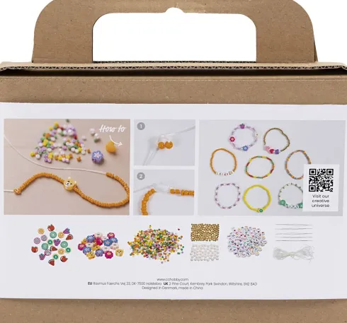 Mini DIY Mix Smykker - Farverige Armbånd