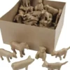Minidyr - H 8-12 CM - 60 Stk