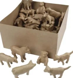Minidyr - H 8-12 CM - 60 Stk