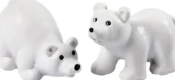 Minifigurer - H 30 MM - L 45 MM - Hvid - 2 Stk