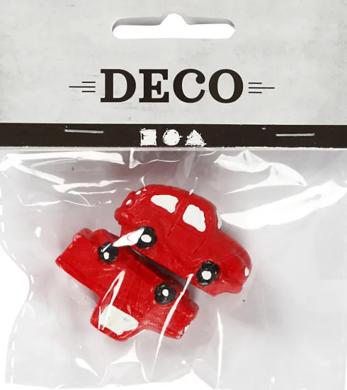 Minifigurer - H 20 MM - L 40 MM - Rød - 2 Stk