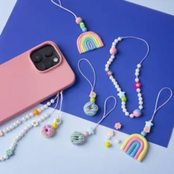 Mini Kreativt Sæt - Modellering - Mobilsmykke - Assorterede Farver