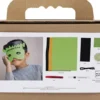 Mini Kreativt Sæt - Uhyggelig Udklædning - Masker - Halloweenfarver