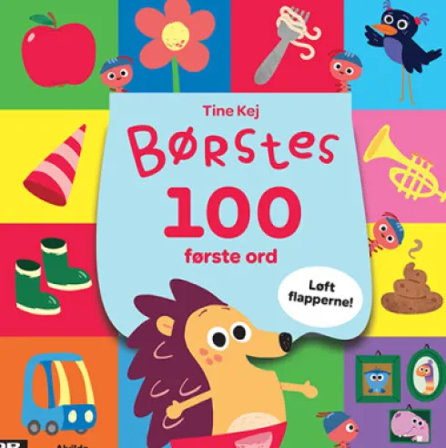 Minisjang - Børstes 100 Første Ord - Løft Flapperne