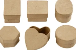 Miniæsker - H 3 CM - Ø 4-6 CM - 6 Stk