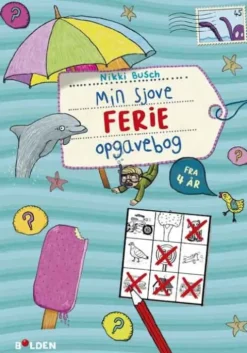 Min Sjove Ferie-Opgavebog - Fra 4 År