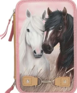 Miss Melody - Trippel Penalhus Med Indhold - Dusty Rose