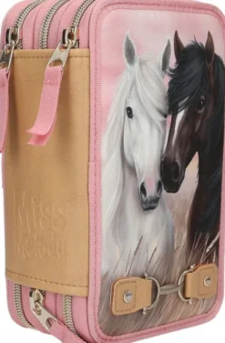Miss Melody - Trippel Penalhus Med Indhold - Dusty Rose