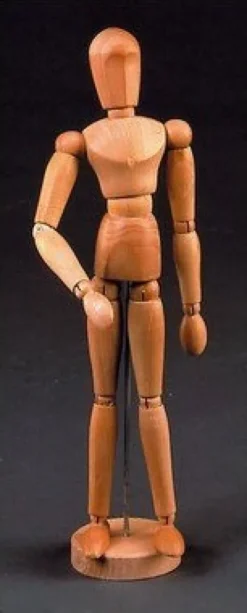 Modeldukke - Mand - 30 CM - Lefranc Bourgeois