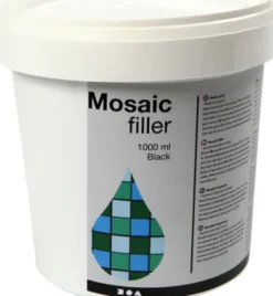 Mosaikfiller - Sort - 1000 ML/ 1 Spand