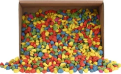 Mosaiksten - Str. 8-10 MM - Tykkelse 5 MM - Stærke Farver - 2 KG