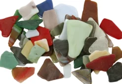 Mosaik - Str. 15-60 MM - Tykkelse 5 MM - Indhold Kan Variere - Assorterede Farver - 2 KG