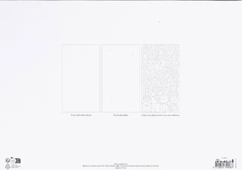 Mosgummi Ark - A4 - Ark 210X297 CM - Assorterede Farver - 40 Ark