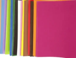 Mosgummi - A4 - 210X297 MM - Tykkelse 2 MM - 30 Assorterede Ark