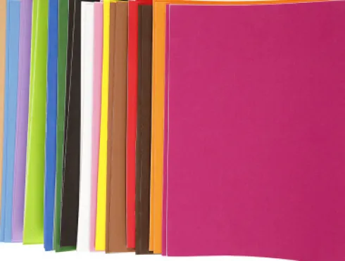 Mosgummi - A4 - 210X297 MM - Tykkelse 2 MM - 30 Assorterede Ark