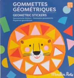 Moulin Roty - Klistermærker - Geometri - 300 Stk. - Les Toupitis
