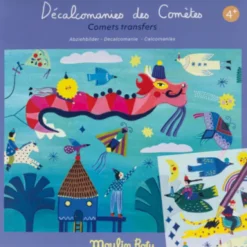 Moulin Roty - Skrabemærker - Les Comètes Filantes