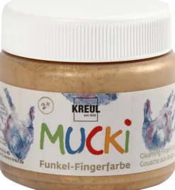 Mucki Fingermaling - Metal Guld - 150 ML