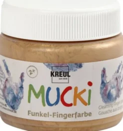 Mucki Fingermaling - Metal Guld - 150 ML