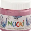 Mucki Fingermaling - Metallic Rosa - 150 ML