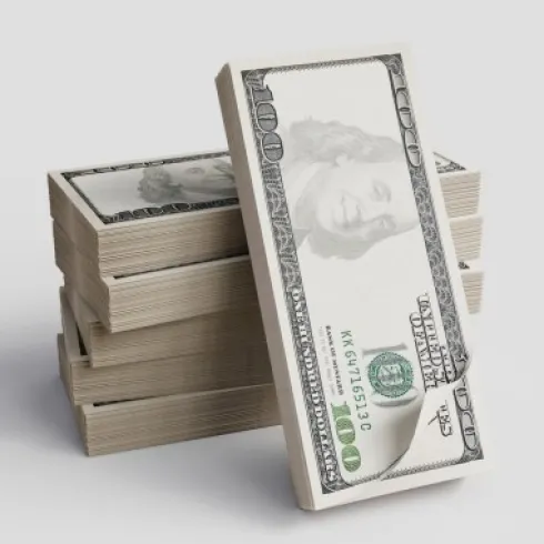 Mustard - Cash Sticky Notes - 3 Inches By 6 Inches
