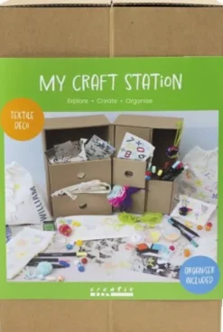 My Craft Station Tekstildekoration - Assorterede Farver - 1 Stk