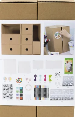 My Craft Station Tekstildekoration - Assorterede Farver - 1 Stk