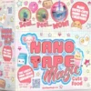 Nano Tape Magic - Cute Food - DIY Klassiske Søde Madkreationer