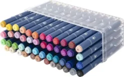 Nassau Fine Art - Favorit 2-I-1 Twin Markers Sæt - 48 Stk