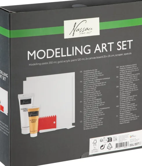 Nassau Fine Art - Modelling Art Set - Modelleringspasta Sæt