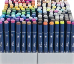 Nassau Fine Art - Runde Dual Markers Premium Tusser - 168 Stk
