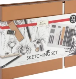 Nassau Fine Art - Sketching Set - 21 Dele