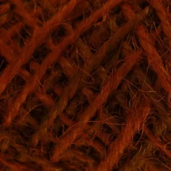 Natursnor - Tykkelse 1-2 MM - Hamp - Rød - 30 M