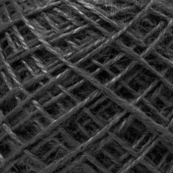 Natursnor - Tykkelse 1-2 MM - Hamp - Sort - 150 M