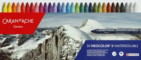 Neocolor II - Pastelkridt - L 10 CM - Flere Farver - 30 Stk