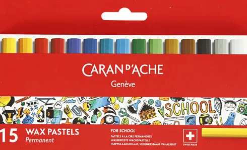 Neocolor I - Pastelkridt - Junior - L 5 CM - B 8 MM - Flere Farver - 15 Stk